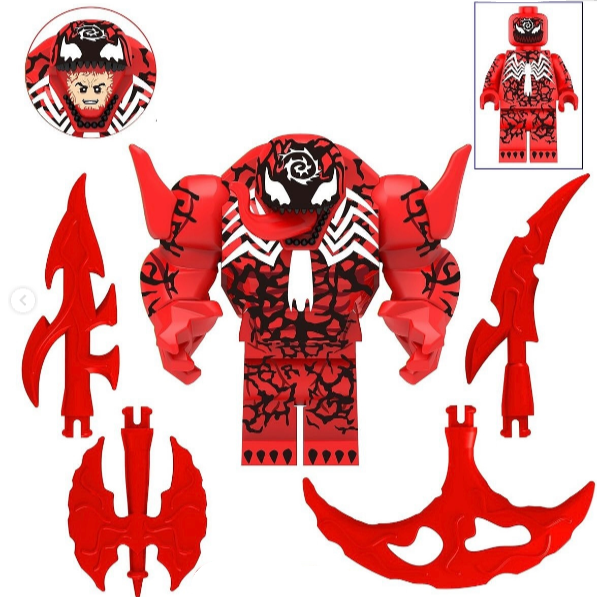 Absolute Carnage Custom Marvel Superhero Minifigure1