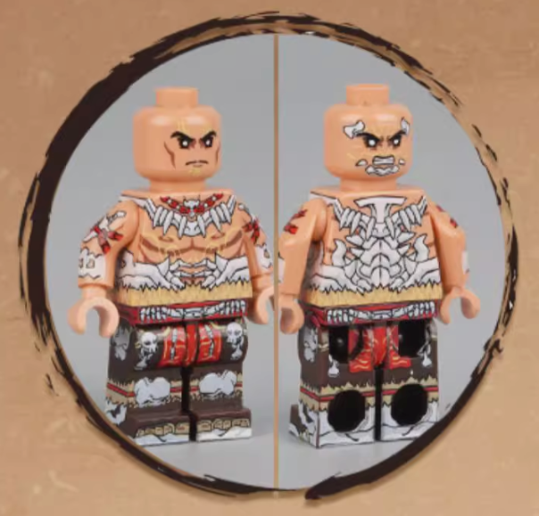 Southern Yue Barbarian Warrior Custom Minifigure4