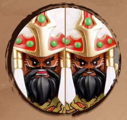 Meng Huo Yue Barbarian Tribal Leader Custom Minifigure3