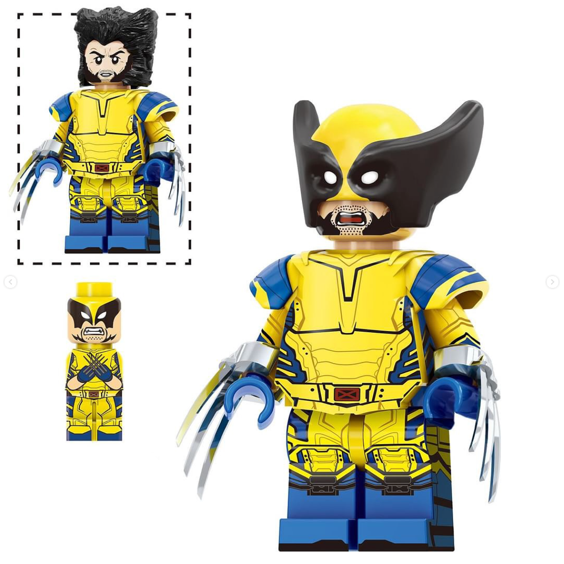 Wolverine Custom Marvel Superhero Minifigure1