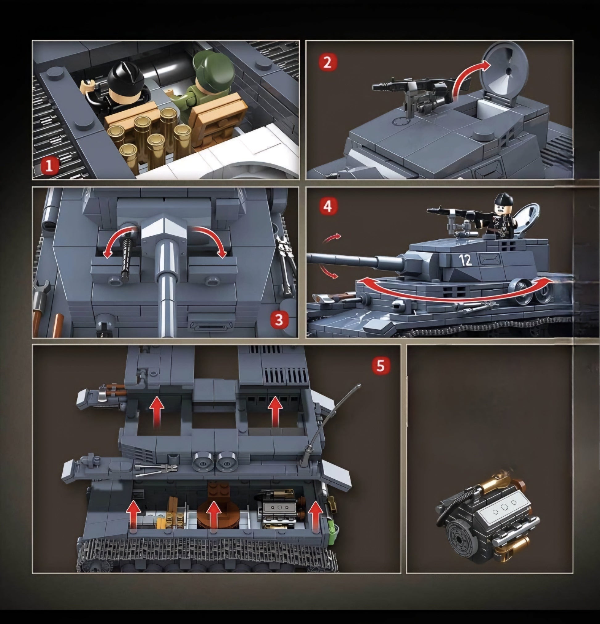 WW2 German Army Panzerkampfwagen.IV Ausf.G3