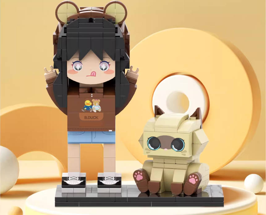 Freeze Time DIY building block dolls