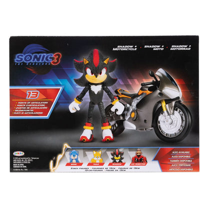 Sonic - The Hedgehog Movie 3 Action Figure with Vehicle 13cm10