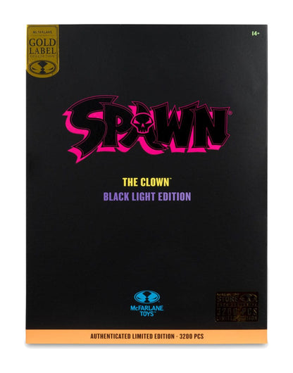 Spawn Action Figure The Clown (Black Light Edition) (Gold Label) 30cm8