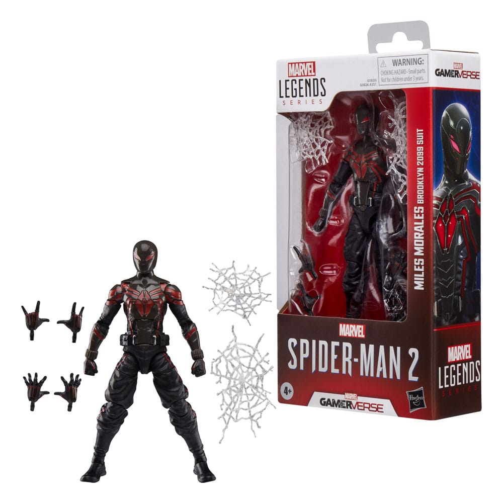 Spider-Man 2 Marvel Legends Gamerverse Action Figure Miles Morales (Brooklyn 2099 Suit) 15cm3