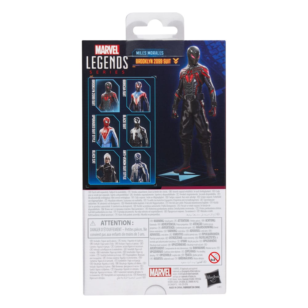Spider-Man 2 Marvel Legends Gamerverse Action Figure Miles Morales (Brooklyn 2099 Suit) 15cm2