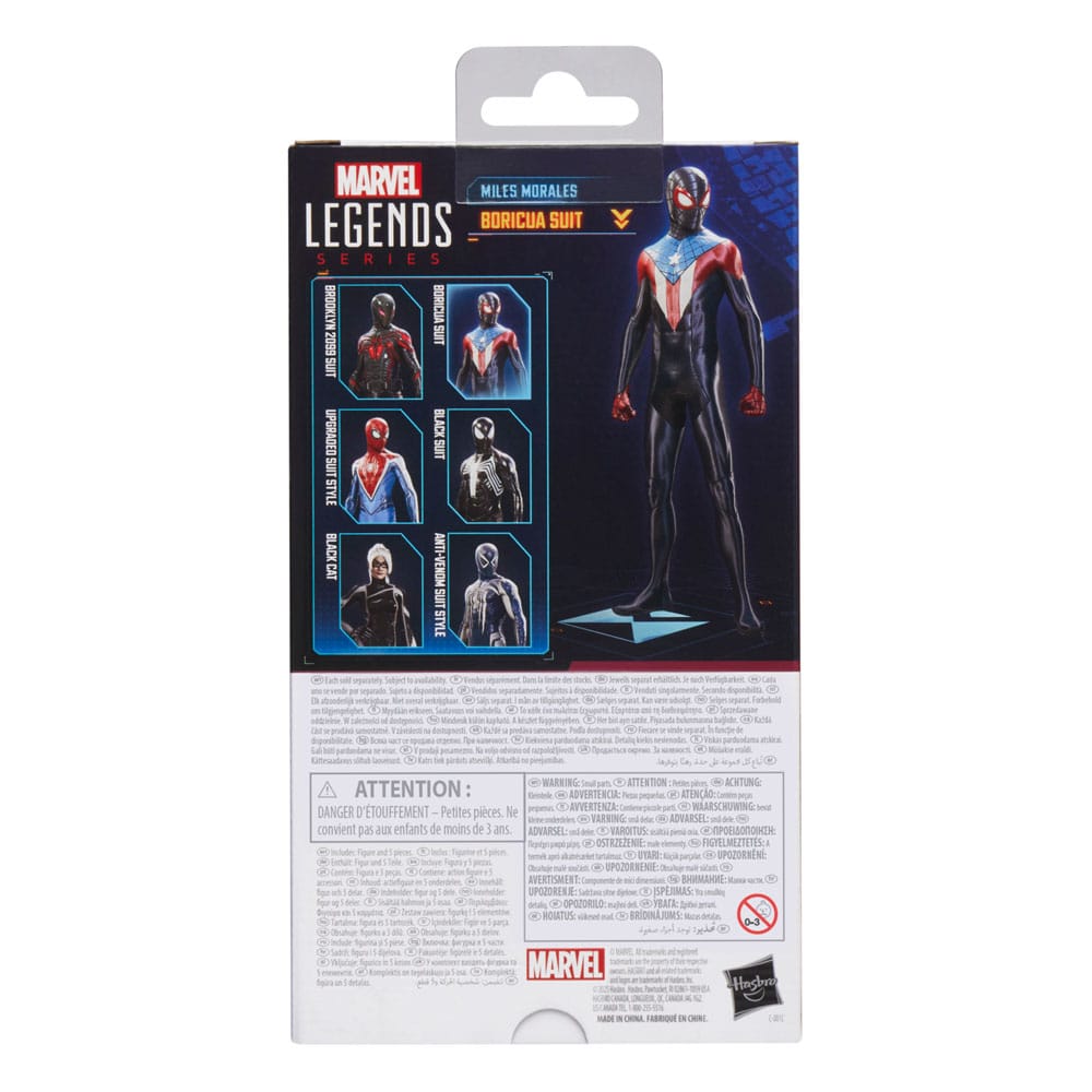Spider-Man 2 Marvel Legends Gamerverse Action Figure Miles Morales (Boricua Suit) 15cm2