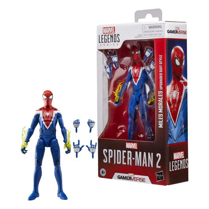 Spider-Man 2 Marvel Legends Gamerverse Action Figure Miles Morales (Upgraded Suit Style) 15cm3