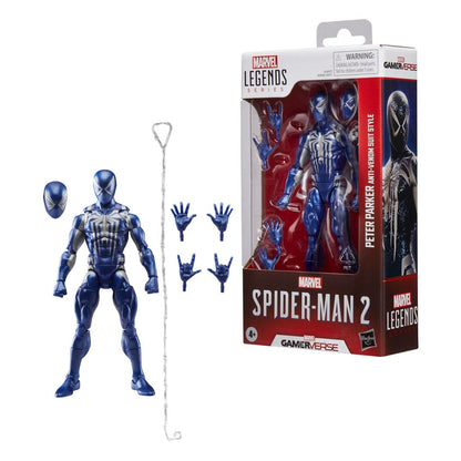 Spider-Man 2 Marvel Legends Gamerverse Action Figure Peter Parker (Anti-Venom Suit Style) 15cm3