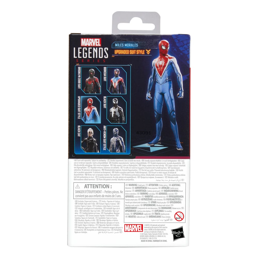 Spider-Man 2 Marvel Legends Gamerverse Action Figure Miles Morales (Upgraded Suit Style) 15cm2
