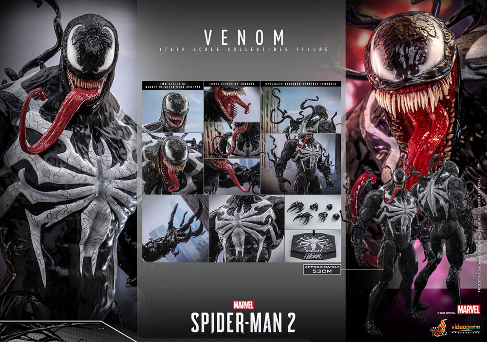 Spider-Man 2 Videogame Masterpiece Action Figure 1/6 Venom 53cm23