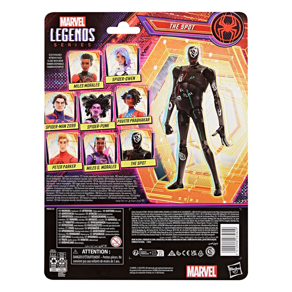 Spider-Man: Across the Spider-Verse Marvel Legends Action Figure The Spot 15cm8