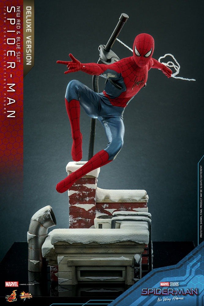 Spider-Man: No Way Home Movie Masterpiece Action Figure 1/6 Spider-Man (New Red and Blue Suit) (Deluxe Version) 28cm6