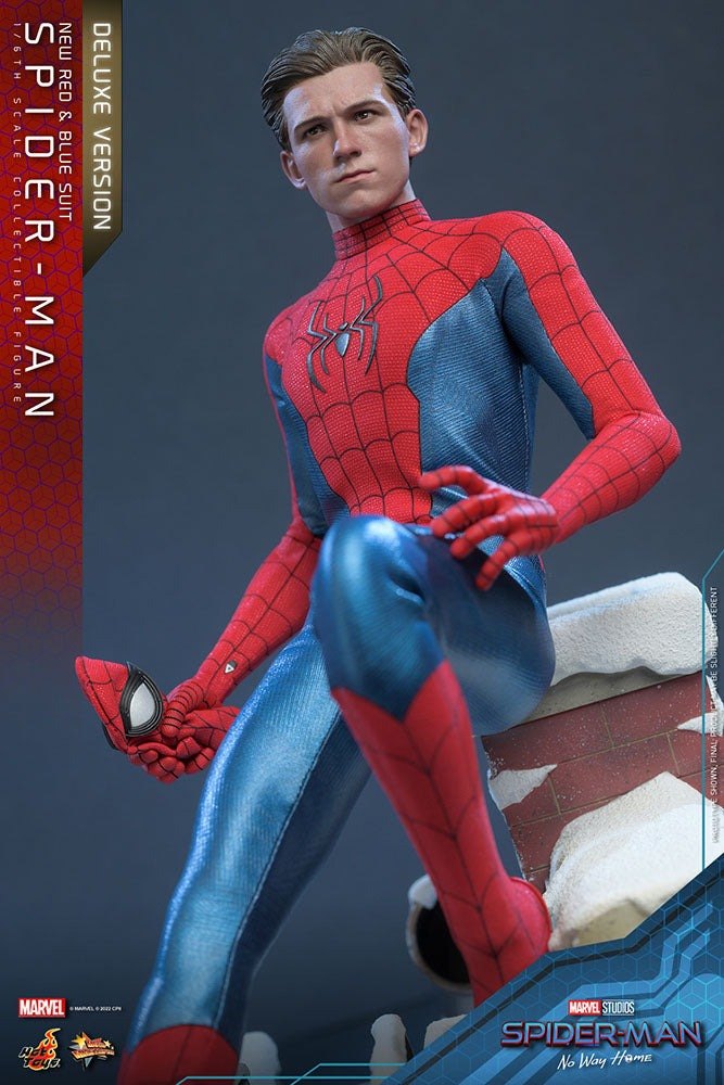Spider-Man: No Way Home Movie Masterpiece Action Figure 1/6 Spider-Man (New Red and Blue Suit) (Deluxe Version) 28cm9