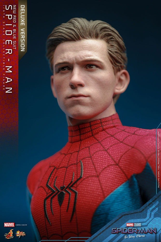 Spider-Man: No Way Home Movie Masterpiece Action Figure 1/6 Spider-Man (New Red and Blue Suit) (Deluxe Version) 28cm13