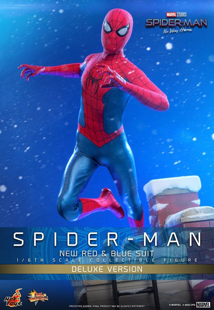 Spider-Man: No Way Home Movie Masterpiece Action Figure 1/6 Spider-Man (New Red and Blue Suit) (Deluxe Version) 28cm2