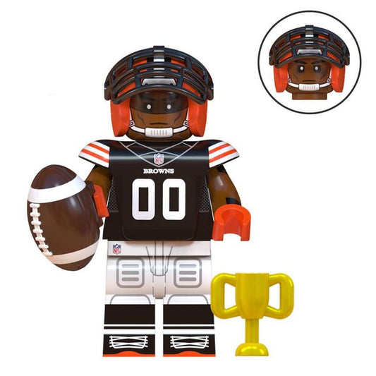 Cleveland Browns American Football Player Minifigure1