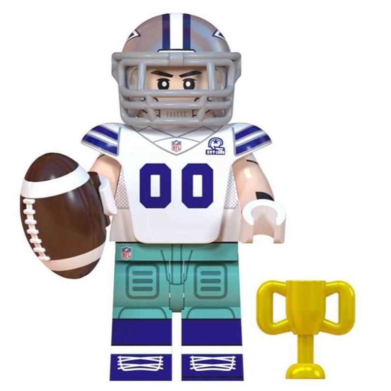 Dallas Cowboys American Football Player Minifigure1
