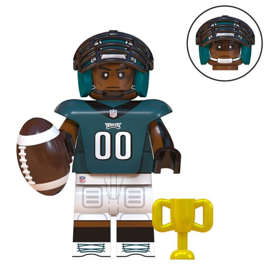 Philadelphia Eagles American Football Player Minifigure1