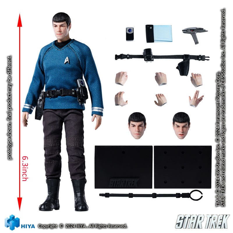 Star Trek 2009 Exquisite Super Series Actionfigur 1/12 Spock 16cm12