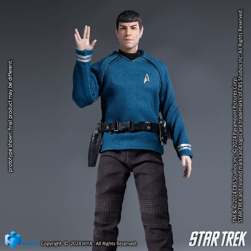 Star Trek 2009 Exquisite Super Series Actionfigur 1/12 Spock 16cm2
