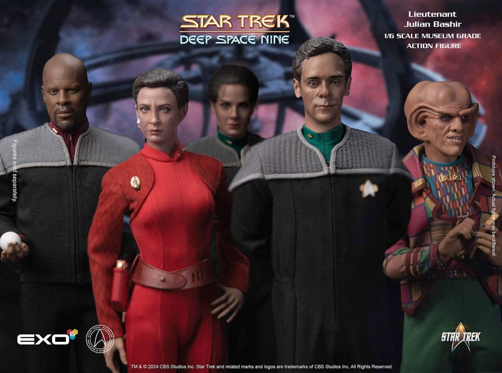 Star Trek: Deep Space Nine Action Figure 1/6 Dr. Julian Bashir 30cm9