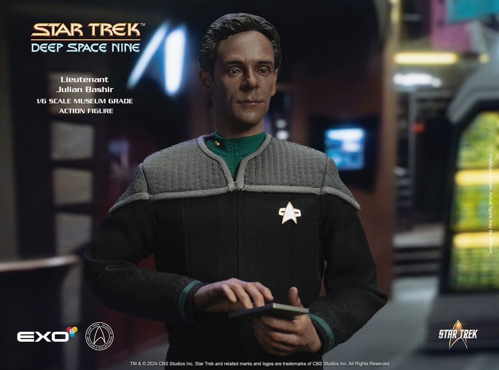 Star Trek: Deep Space Nine Action Figure 1/6 Dr. Julian Bashir 30cm2