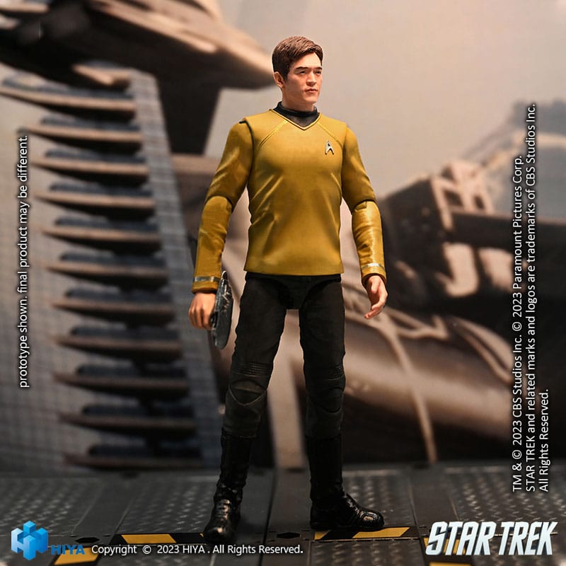 Star Trek Exquisite Mini Action Figure 1/18 Star Trek 2009 Sulu 10cm3