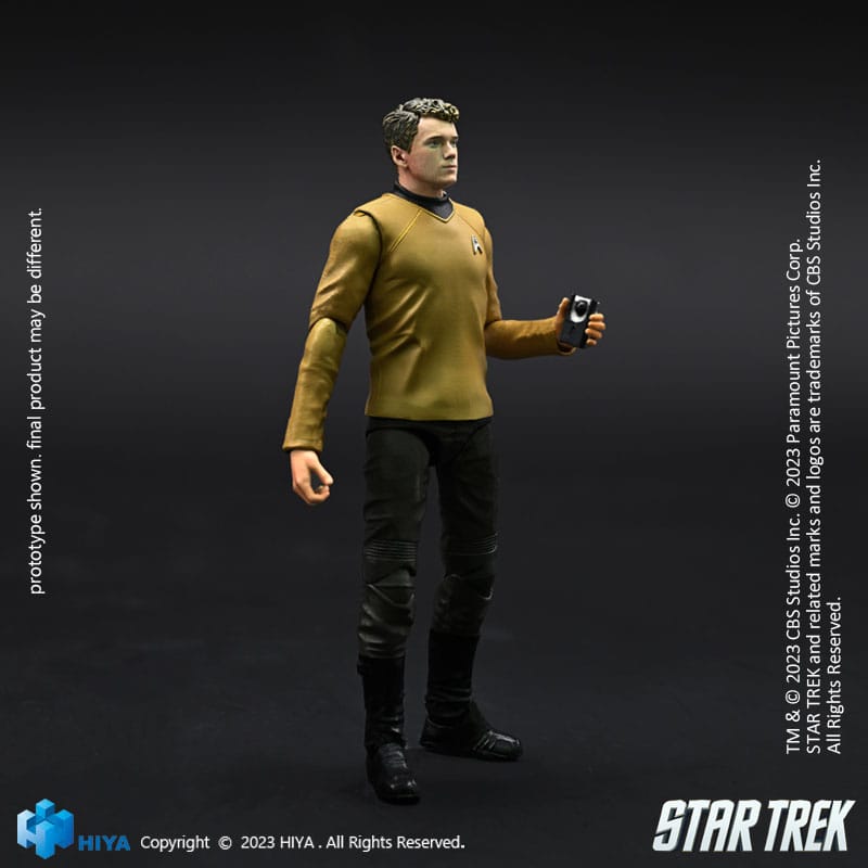 Star Trek Exquisite Mini Action Figure 1/18 Star Trek 2009 Chekov 10cm2