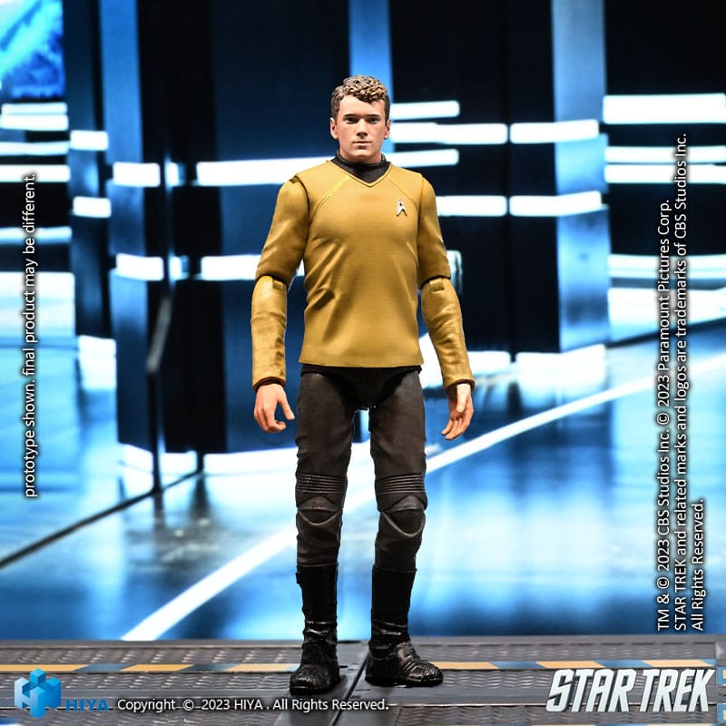 Star Trek Exquisite Mini Action Figure 1/18 Star Trek 2009 Chekov 10cm5