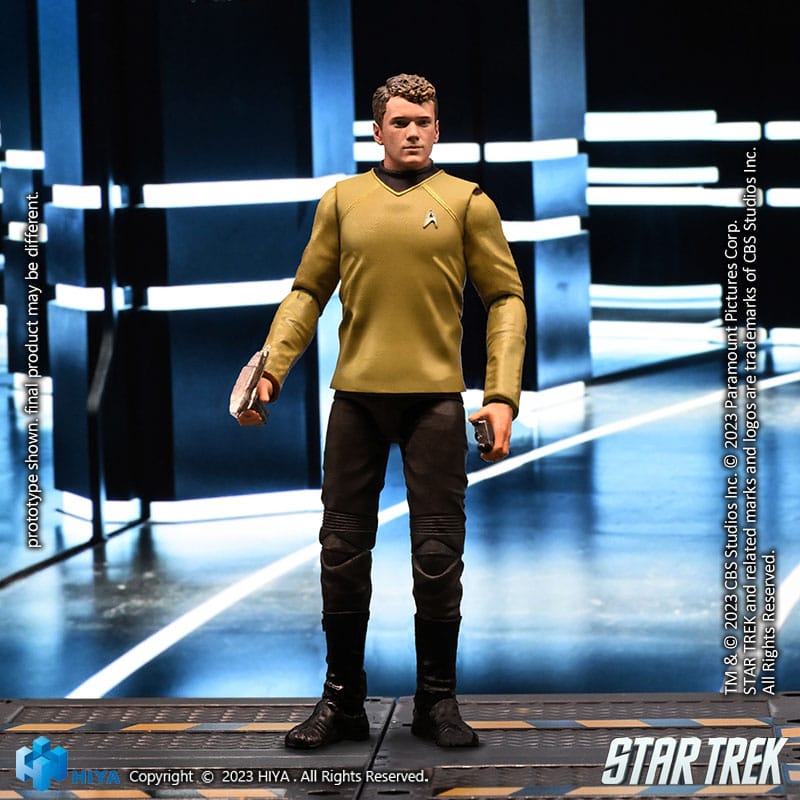 Star Trek Exquisite Mini Action Figure 1/18 Star Trek 2009 Chekov 10cm4