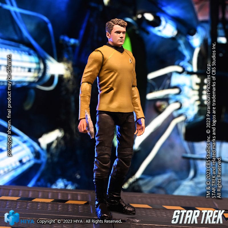 Star Trek Exquisite Mini Action Figure 1/18 Star Trek 2009 Chekov 10cm7