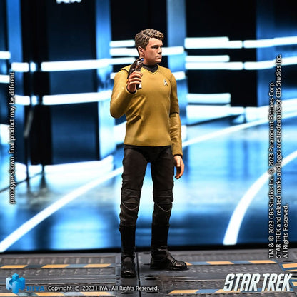 Star Trek Exquisite Mini Action Figure 1/18 Star Trek 2009 Chekov 10cm3