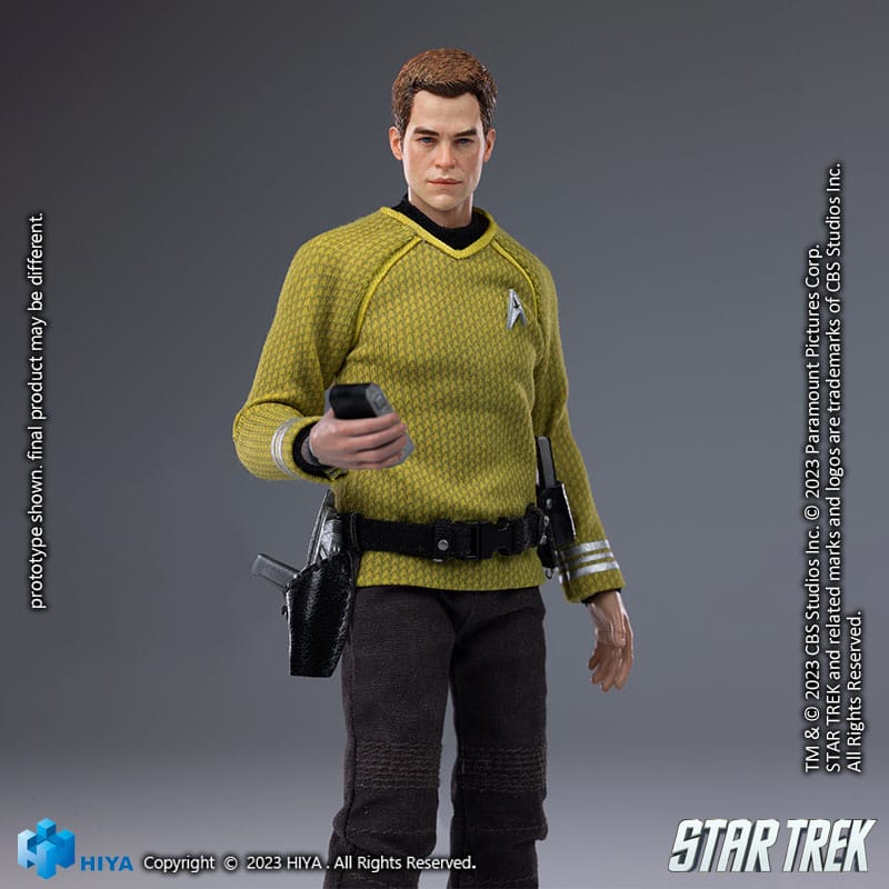 Star Trek Exquisite Super Series Action Figure 1/12 Kirk 16cm7