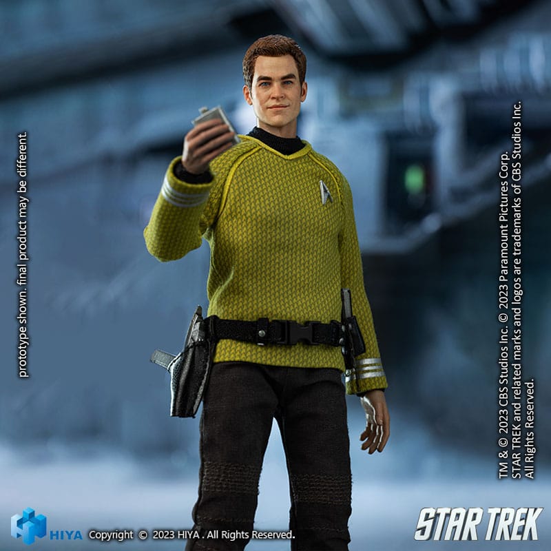 Star Trek Exquisite Super Series Action Figure 1/12 Kirk 16cm2