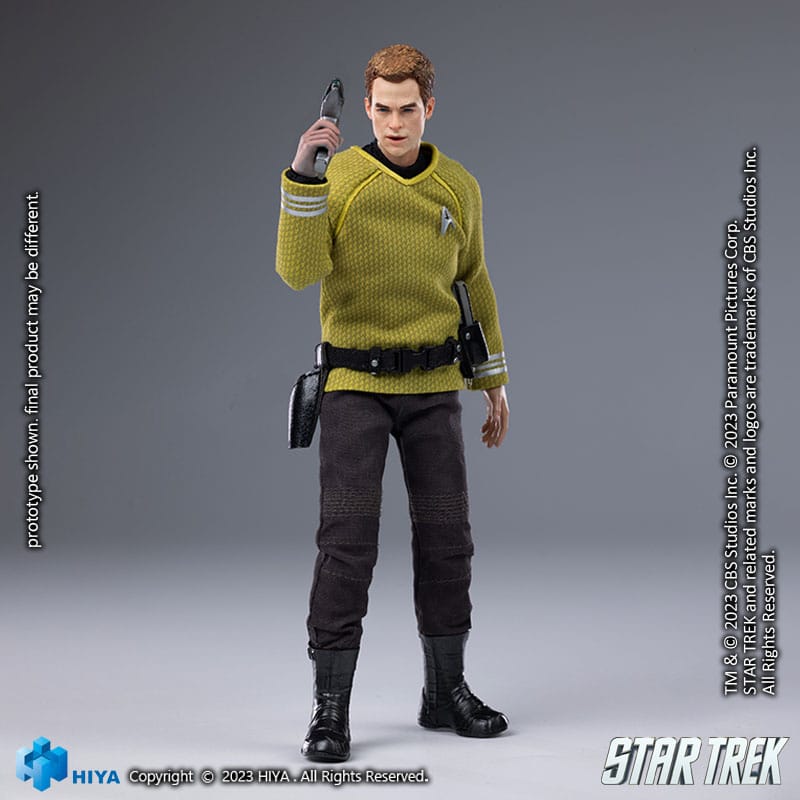 Star Trek Exquisite Super Series Action Figure 1/12 Kirk 16cm6
