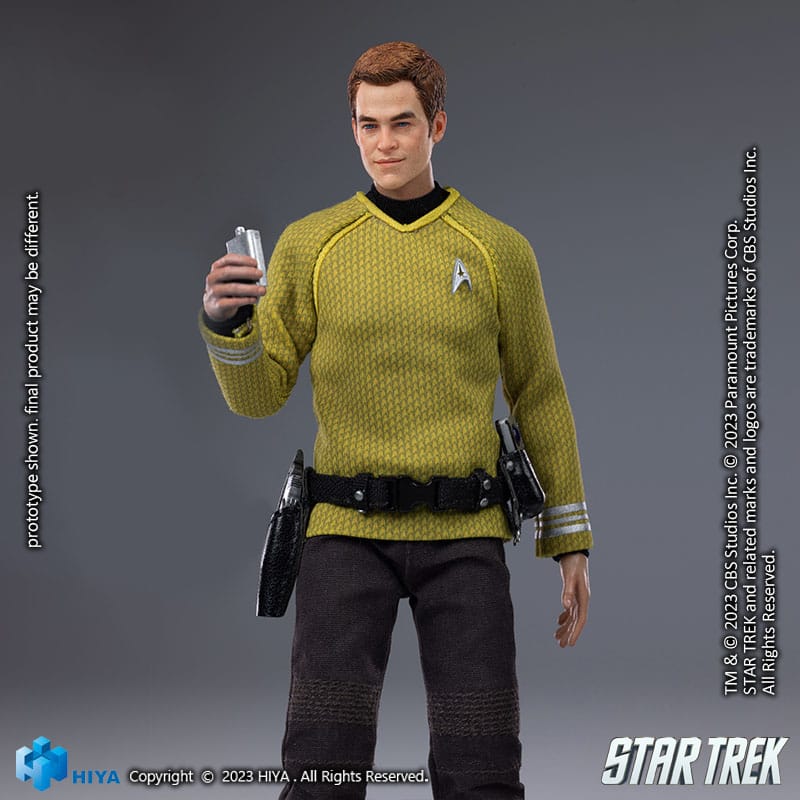 Star Trek Exquisite Super Series Action Figure 1/12 Kirk 16cm8