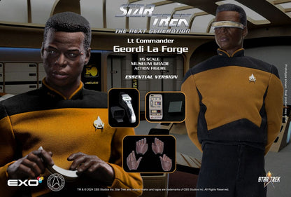 Star Trek: The Next Generation Action Figure 1/6 Lt. Commander Geordi La Forge (Essentials Version) 28cm9