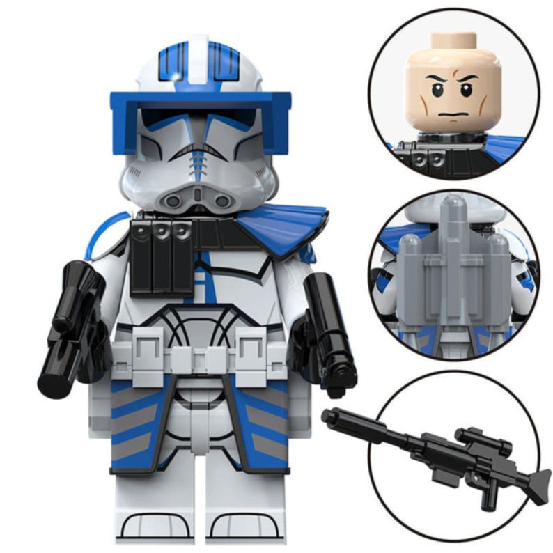 501st Legion Clone Trooper Custom Star Wars Minifigure1