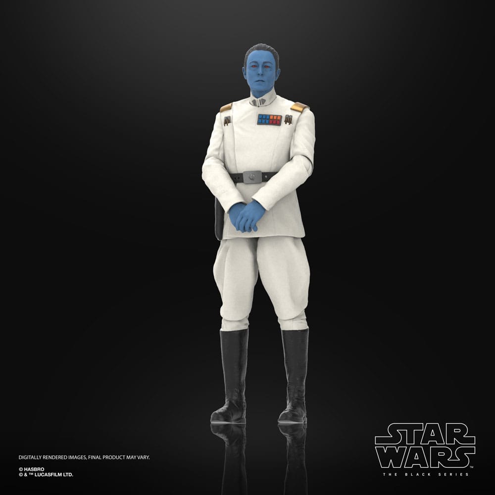 Star Wars: Ahsoka Black Series Action Figure Grand Admiral Thrawn 15cm5