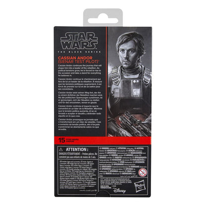 Star Wars: Andor Black Series Action Figure Cassian Andor (Sienar Test Pilot) 15cm3