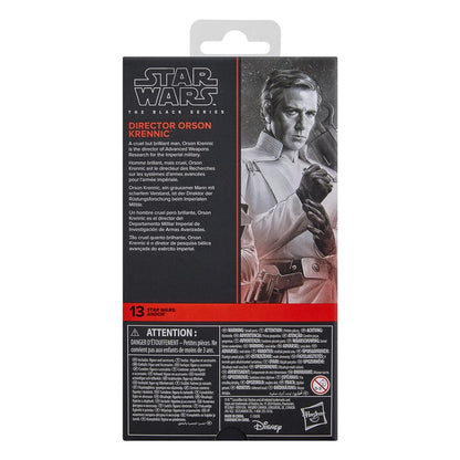 Star Wars: Andor Black Series Action Figure Director Orson Krennic 15cm3
