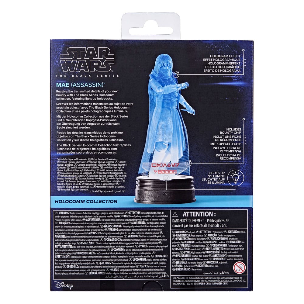 Star Wars Black Series Holocomm Collection Action Figure Mae (Assassin) 15cm2
