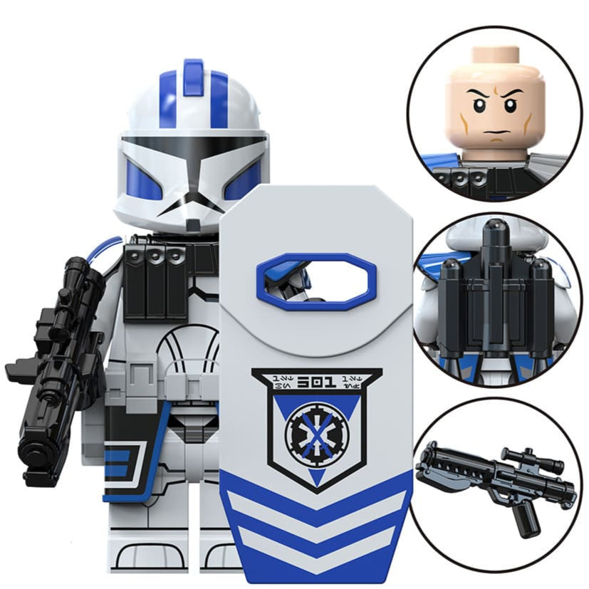 Echo Clone Trooper Custom Star Wars Minifigure1
