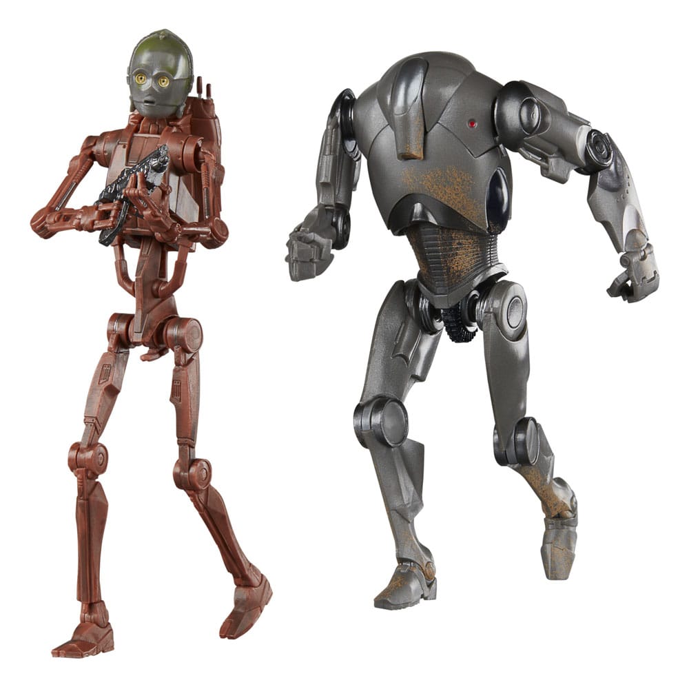 Star Wars Episode II Black Series Action Figure 2-Pack C-3PO (B1 Battle Droid Body) & Super Battle Droid 15cm6
