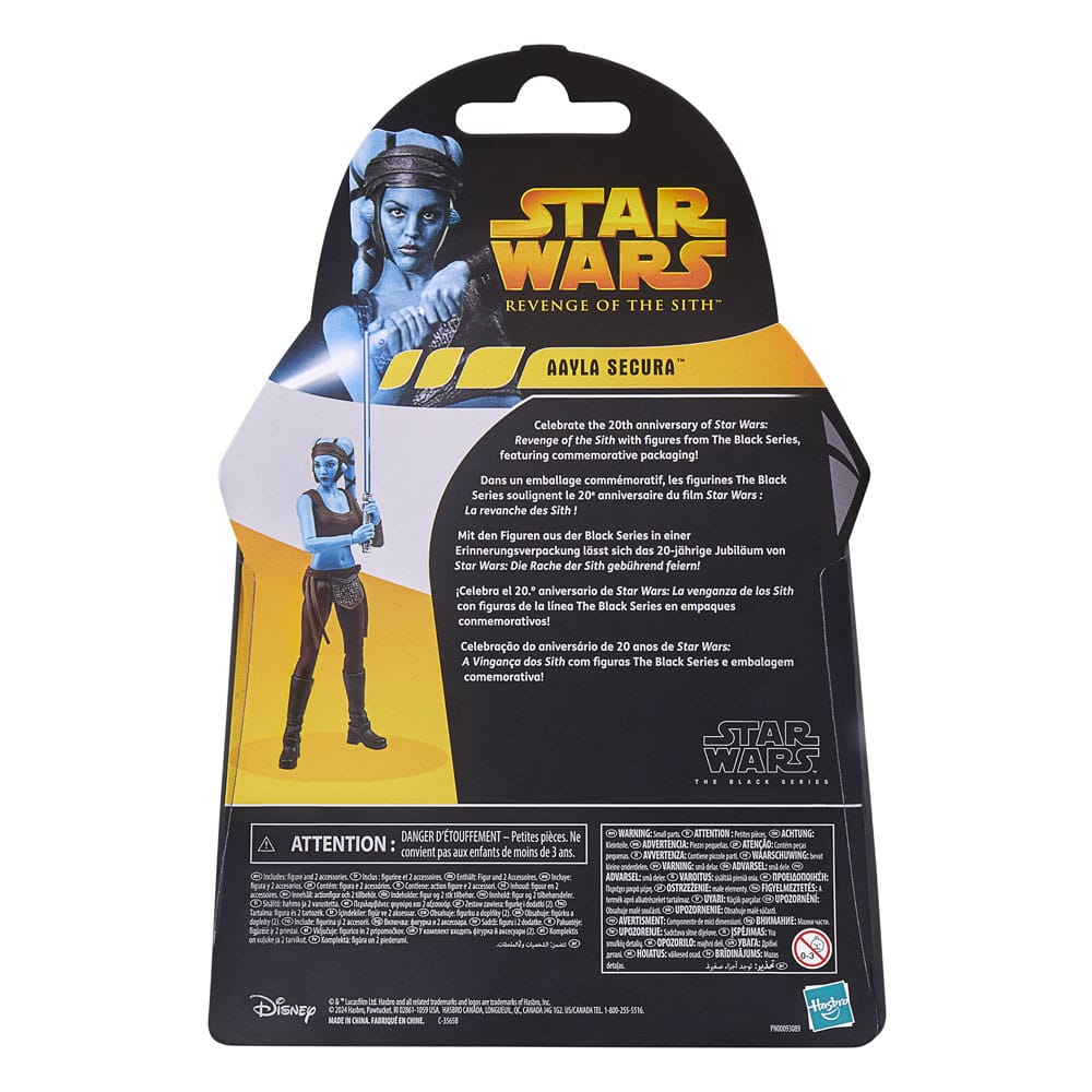 Star Wars Episode III Black Series Action Figure 20th Anniversary Aayla Secura 15cm3