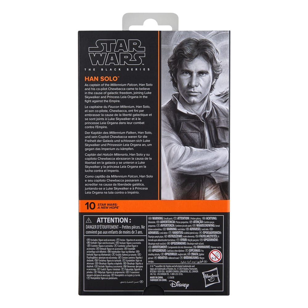 Star Wars Episode IV Black Series Action Figure Han Solo 15cm4