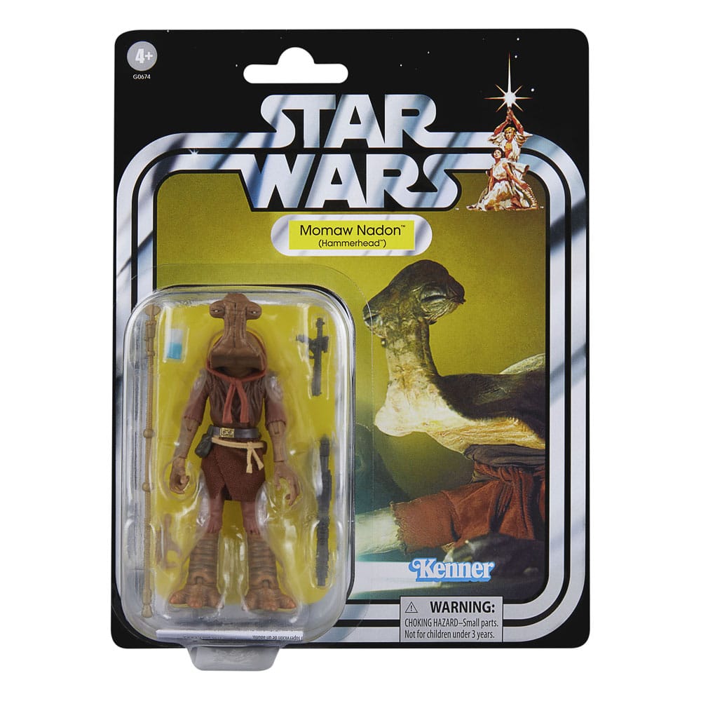 Star Wars Episode IV Vintage Collection Action Figure Momaw Nadon (Hammerhead) 10cm2