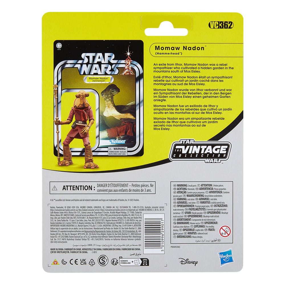 Star Wars Episode IV Vintage Collection Action Figure Momaw Nadon (Hammerhead) 10cm3