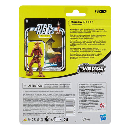 Star Wars Episode IV Vintage Collection Action Figure Momaw Nadon (Hammerhead) 10cm3